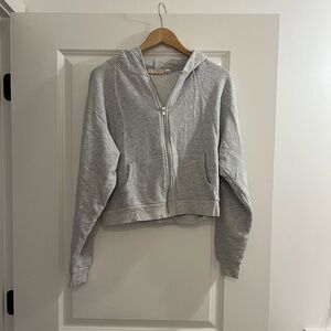 Roller Rabbit Disco Icon Cropped Zip Hoodie